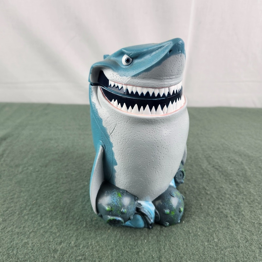 Disney On Ice Finding Nemo BRUCE the Shark Shaped Flip Lid Mug Stein Cup